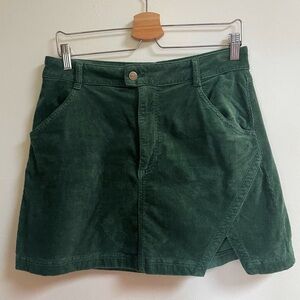 Pilcro Corduroy Mini Skirt